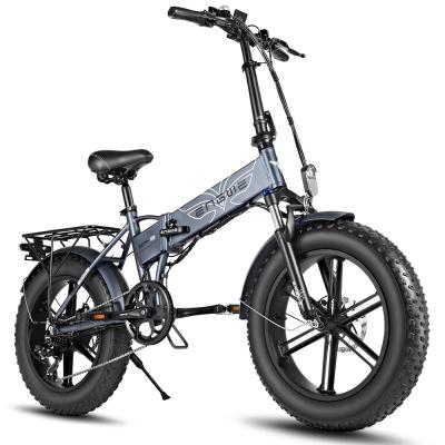 China Big Power Aluminum Alloy 2021 EU USA UK iEZway Warehouse Free Shipping And No Tax Fat Tire Foldable Bicycle Snow Electric Mountain Bike for sale