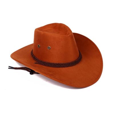 China Wholesale Cowboy Checked Mexico Fashion Party Hat Wool Felt Christmas Hat for sale