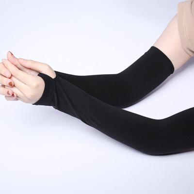 China Nylon/Spandex/Cotton/Polyester Promotion Long Arms Nylon Sun Protection Gloves With Free Sample for sale