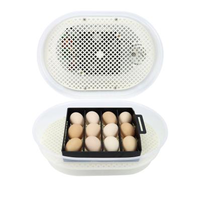 China Excellent Quality 12 Eggs Professional Custom Logo Automatic Poultry Incubator for sale