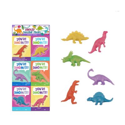 China Hot Selling Diy Soft Putty Kids Exhale Toy Tpr Soft Glue Finger Sticky Stretch Sticky Flight Fun Sticky Dinosaur Dinosaur for sale