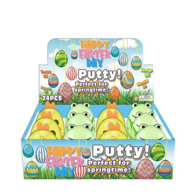 China Diy Egg Mud Soft Putty Fluffy And Stretchy Mud - Easter Egg Mud Soft And Squishy Super Non Sticky Toy Party Favor For Kids for sale