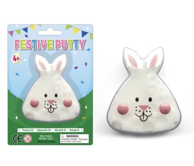 China Educational Kids Toy Coconut Crystal Slime Clay Putty Diy Easter Bunny Super Soft Slime Mud Putty For Kids Relaxation Putty for sale