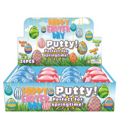 China Clear Plasticine Clay Transparent Egg Crystal Putty Mud Diy Mud Mud Diy Soft Putty Mud Kit Toys Easter Putty For Kid Children New Wholesale for sale