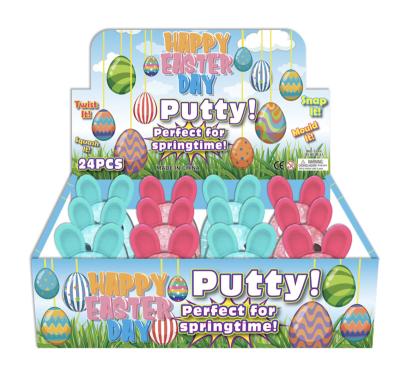 China Best Bunny Happy Easter PS PVA Festival 2023 Diy Environmental Protection Soft Putty Egg Non-Toxic Kids Sale Mud Putty Crystal Mud Putty for sale