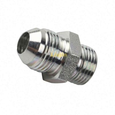 China Good Quality Metric Stainless Or Carbon Steel Hydraulic Hose Adapter Fittings Nipples for sale