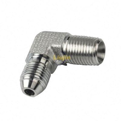 China Stainless or carbon steel hydraulic hose fittings adapter bsp hydraulic adapters hose for sale