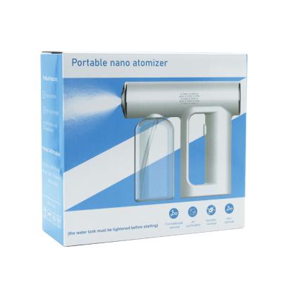 China Handheld Rechargeable Nano Atomizer Sprayer Electric Gun Car Vapor Sprayer for sale