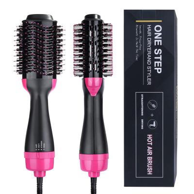 China One Step Private Label Professional Hair Comb Drier Brush Ionic Hot Airbrush for sale