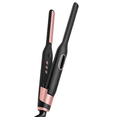 China Negative ion 480 degree iron hair straightener best flat hair straightener for fine hair flat iron and brush set for sale