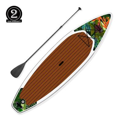 China 2022 New Design Unisex Custom Logo Inflatable Touring Rack Up Air Board Paddle Board 11ft Sip Inflatable Board for sale