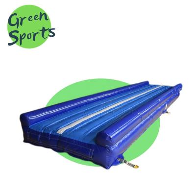 China PVC Sewing 0.55mm PVC Tarpaulin Constantly Blowing Inflatable Air Tumble Track for sale