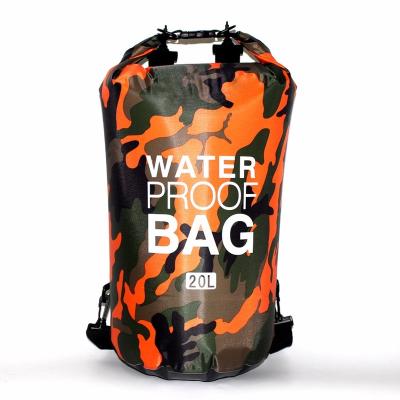 China Raft Bag 5L 15L 10L 20L 30LPVC Dry Sack Waterproof Waterproof Raft Bag For Kayaking Boating Camping Floating Backpack for sale