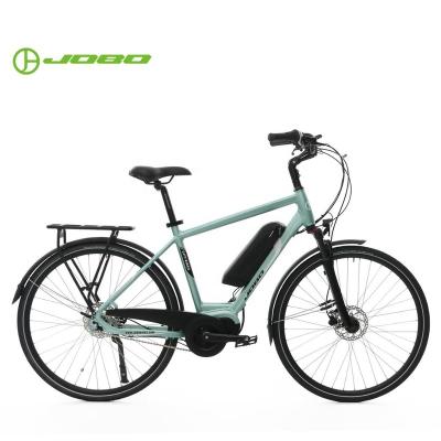 China 700C Aluminum Electric Bicycle With 36V 250W Bafang Crank Motor for sale