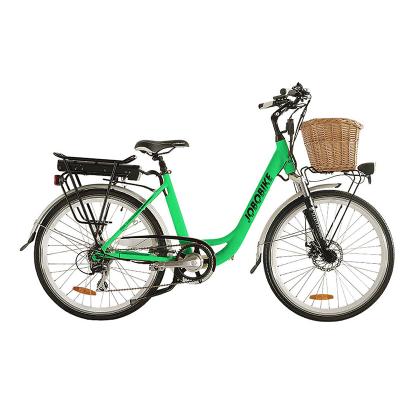 China Factory 26inch 10.4ah lithium battery standard wholesale electric bicycle e bike for sale