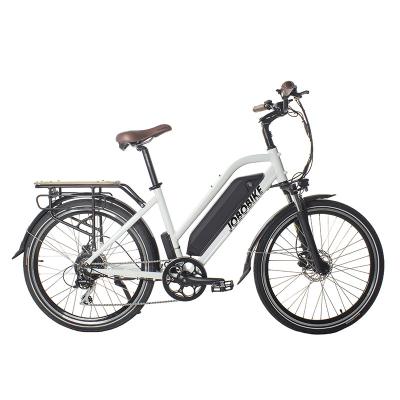 China Luxury factory promotion hydraulic brake 250w hub motor electric city bicycle for sale