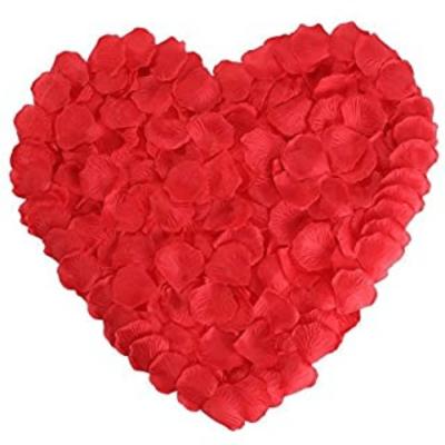 China Wedding Artificial Flower Silk Rose Petals for Romantic Night Valentine Day Wedding Flower Decoration Artificial Rose Petals for sale