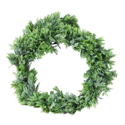 China Plastic Eucalyptus Garland Artificial Faux Greenery Vine for Wedding Decor Table for sale