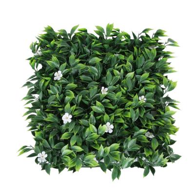 China Modern Decoration Artificial Boxwood Garden Hedge UV Protected Artificial Boxwood Panels Hedge Wall Panel for sale