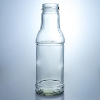 China Hot 90-500ml Large Capacity Glass Bottle for Seasonings Condiments Metal Lid Included for sale