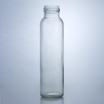 China Industriële dranken Algemeen Flint glas waterfles met schroefkap 350 ml 500 ml 750 ml Te koop