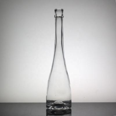 Chine Bouteille de boisson mince de verre transparent pour le col long à vendre