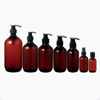 China Amber Shampoo-HAUSTIER Kunststoffgehäuse-Flasche 30ml 50ml 60ml 100ml 150ml 200ml 250ml zu verkaufen