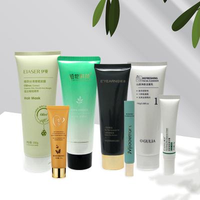 China Printed Logo PE Cosmetic Hose Packing Hand Cream Cleanser Aluminum Plastic Tube Te koop