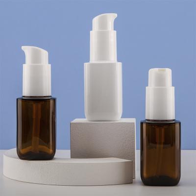 Κίνα PET Plastic Lotion Packaging Press Empty Bottle For Cosmetic Foundation Liquid Sunscreen προς πώληση