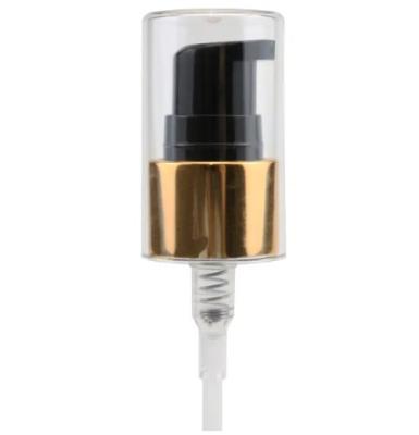 China 18/410 20/410 24/410 AS Full Cap Gold Black White Treatment Pump For Cosmetic for sale