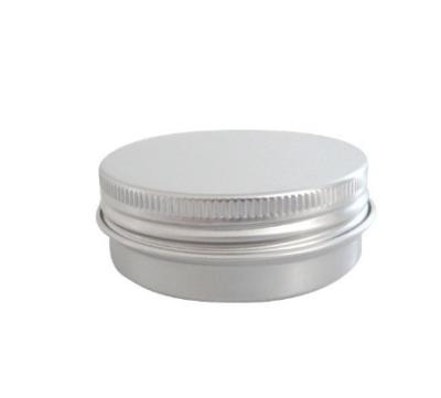 China 40 ml Silber Runde Gewinde Aluminium Box 56 * 22 Aluminium Creme Box Hautverjüngung Creme Versiegelte Verpackungskiste zu verkaufen