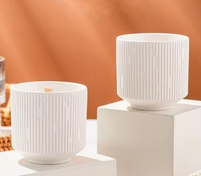 Cina Contenitore per candele in ceramica vuota di lusso in vendita