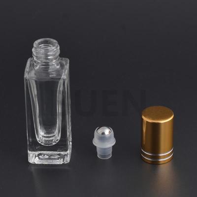 中国 カスタマイズされた透明な/こはく色のガラス ローラーはねじ10ml/15ml/20ml/30ml/50mlによってびん詰めにする 販売のため