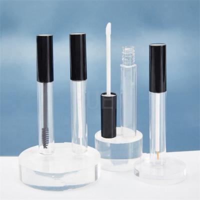 China Cylinder Smooth PETG AS Plastic Mascara Tube With Logo Printing Packaging zu verkaufen