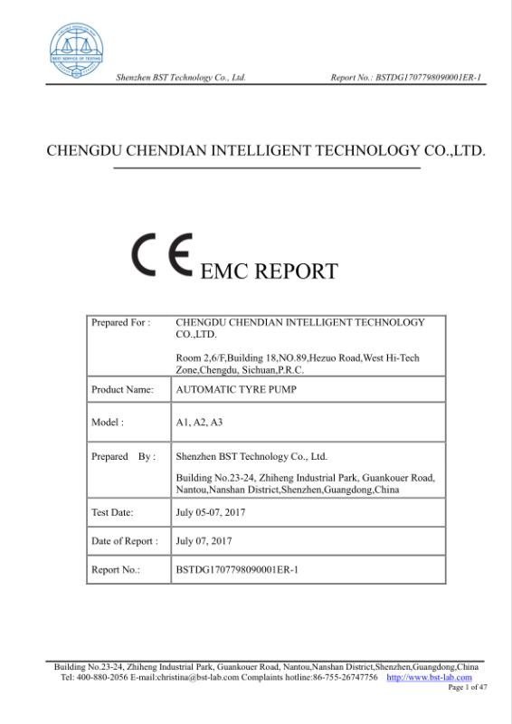 CE - Chengdu Chendian Intelligent Technology Co., Ltd.