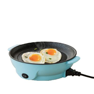 China New Non-Stick Electric Mini Skillet Adjustable Temperature Steak And Egg Skillet for sale