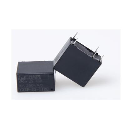 China Yuanze dc12v 5a 10a 16a 12vdc 12v 24v 8a 4 pin y32f y32fss105hm hf32 power epoxy relay for sale