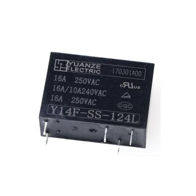 China Yuanze General Power 6pins 8pin Y14F-SS-212L 2a 2c 5A 8A Low Power Epoxy Relay for sale