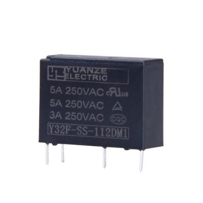 China Sanyou BSR Omron G5NB Hongfa HF43F 5a mini 24v 12vdc 12v 5a 5v 4pin epoxy relay for sale