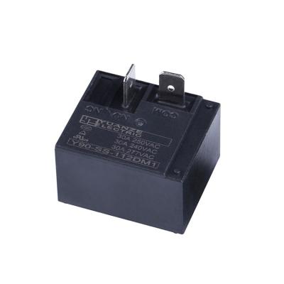 China 20a epoxy spdt 5 pin jqx-30f 12v hls 12volts 30amp 5pin 12v jqx30f t91 power relay manufacturer for sale