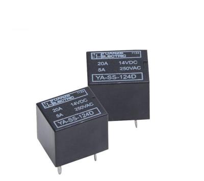 China 24vdc 24v 4pin tianbo 5V T78 automotive epoxy electromagnetic miniature car rele relay manufactur for sale