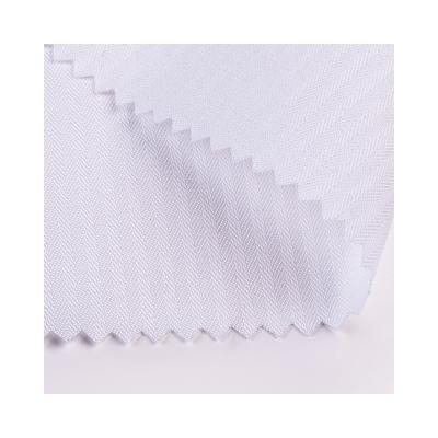 China Sustainable Medium Weight Herringbone Curtain Fabric Wholesale Price Polyester Fabric for sale