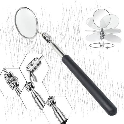 China Cheap Price 2 Sides 180 Degree View Telescoping Mirror Expanding Mindfulness Mirror Telescope Handle Probe 85 Mm for sale