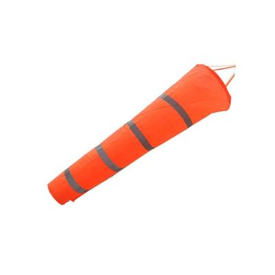 China High Quality Gray White Fabric Polyester Signal VOLANT Orange Windsock Wholesale Hot Sale for sale