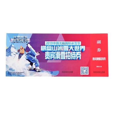 China Water Proof Customized Hot Fancy Art Printing Paper Business Card Scratch Off Card Winning Lottery Ticket for sale