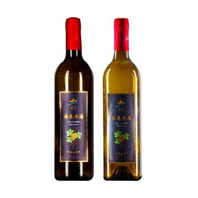 China Waterproof Wine Bottle Gold Foil Stamping Wine Sticker Label Liquor Black Embossed Label for sale