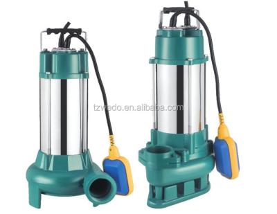 China Building Series 1.5HP V1100F Sewage Water Pump Commercial Raw Water Pumps And Waste Dirty Water Pumps for sale