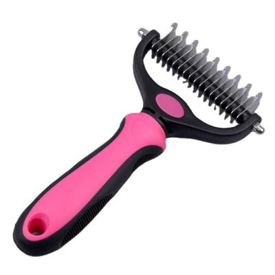 China Home Professional Manufacturer Self-cleaning Comb For Pet Supplies Good Quality Cleaning Comb for sale