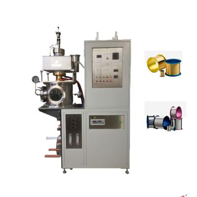 China Gold Silver Copper High Vacuum continuous casting machine for Bonding Wires for sale