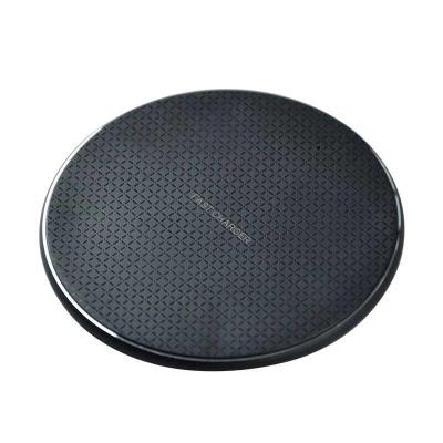 China Mobile Phone Factory Whole Sale Aluminum Button Housing Wireless Charger 10W Car Phone Holder For Mobile Phone for sale